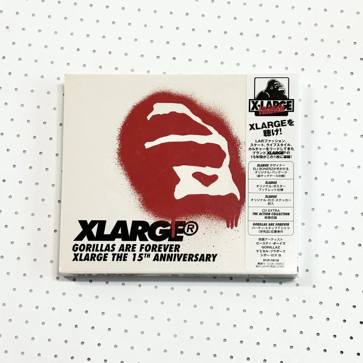 XLARGE GORILLAS ARE FOREVER 15주년 CD